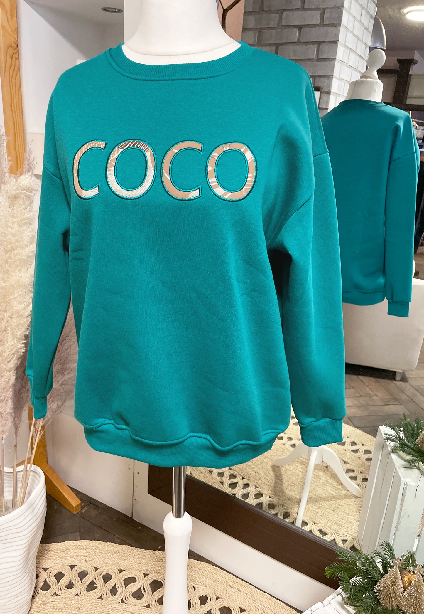 Pullover COCO petrol