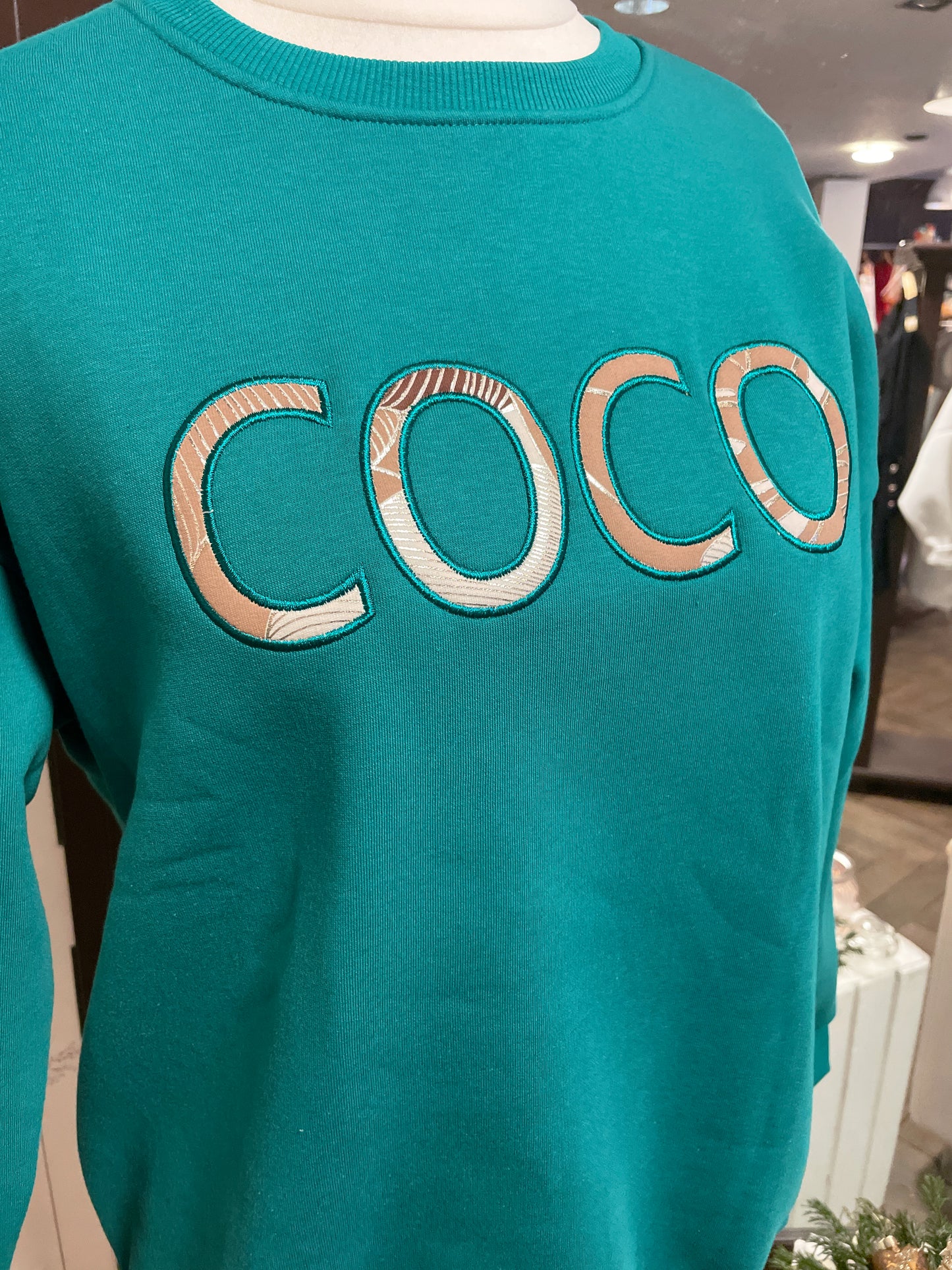 Pullover COCO petrol