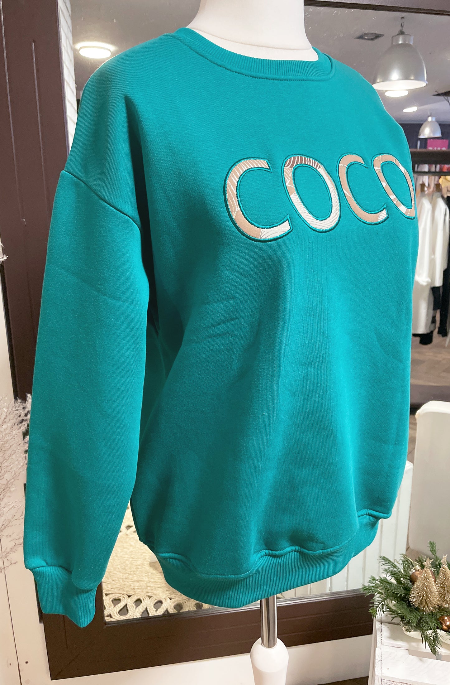 Pullover COCO petrol