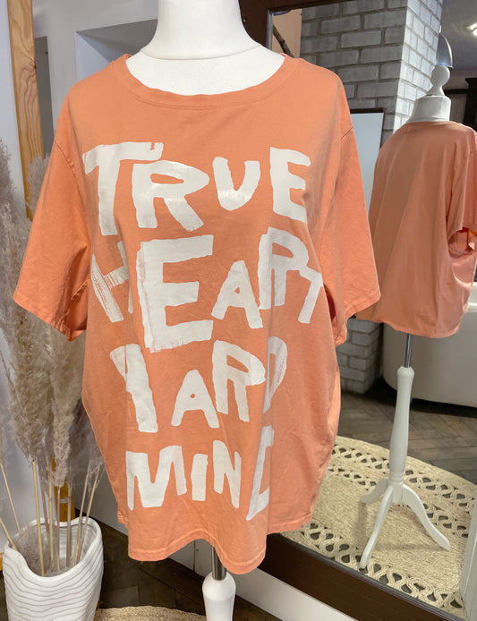 Shirt TRUE HEART orange