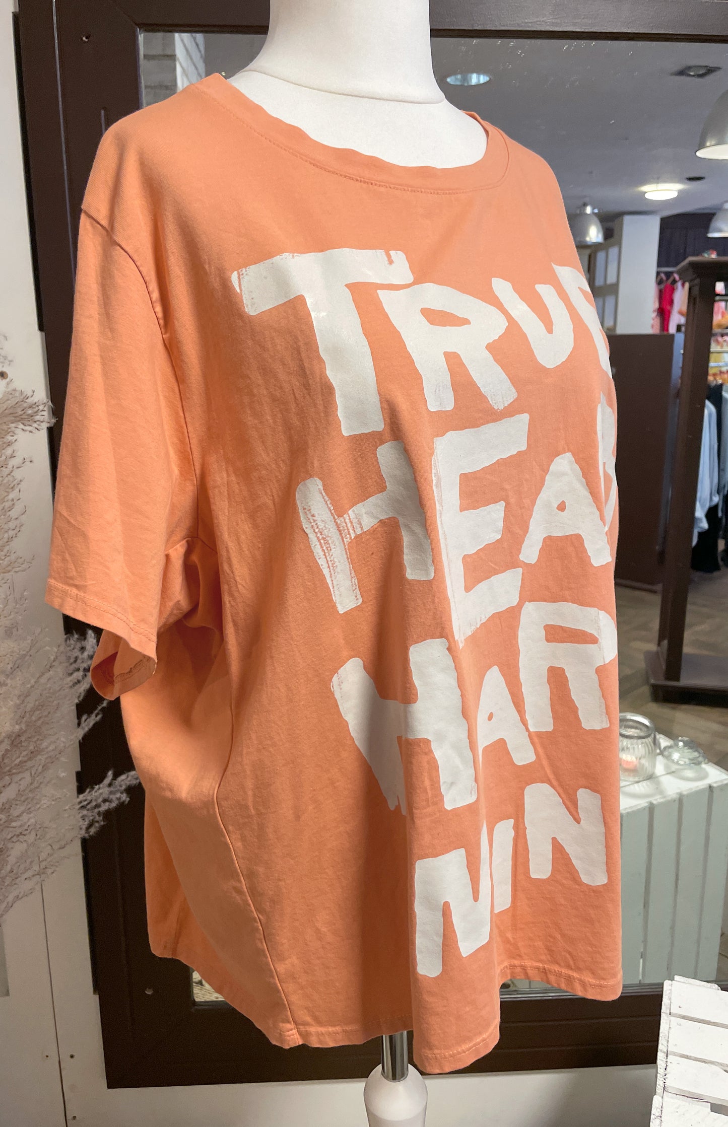 Shirt TRUE HEART orange